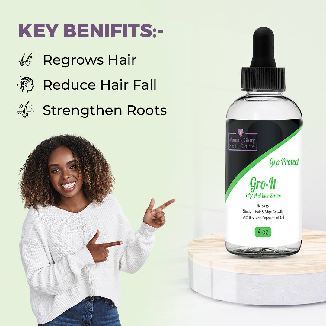 Gro-it edge & hair growth serum