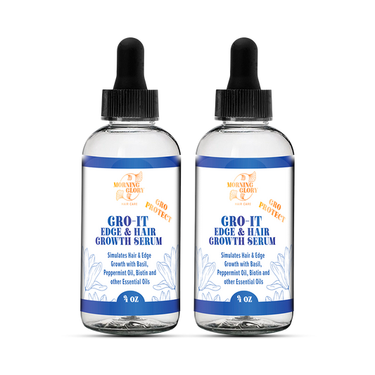 Gro-it edge & hair growth serum (2 Bottles )